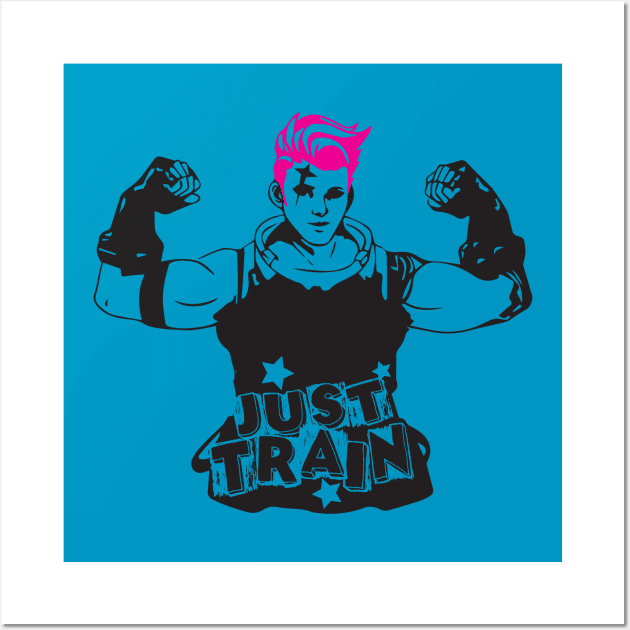 Just Train - Zarya Wall Art by Digitalgarz